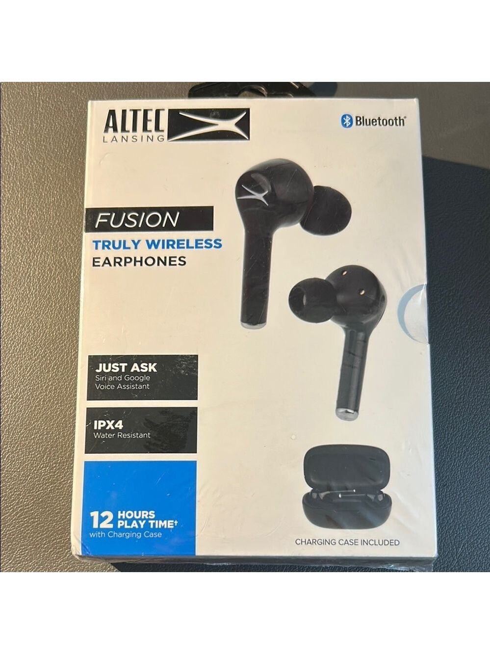Altec Lansing Fusion Black Truly Wireless Earphones New in Box